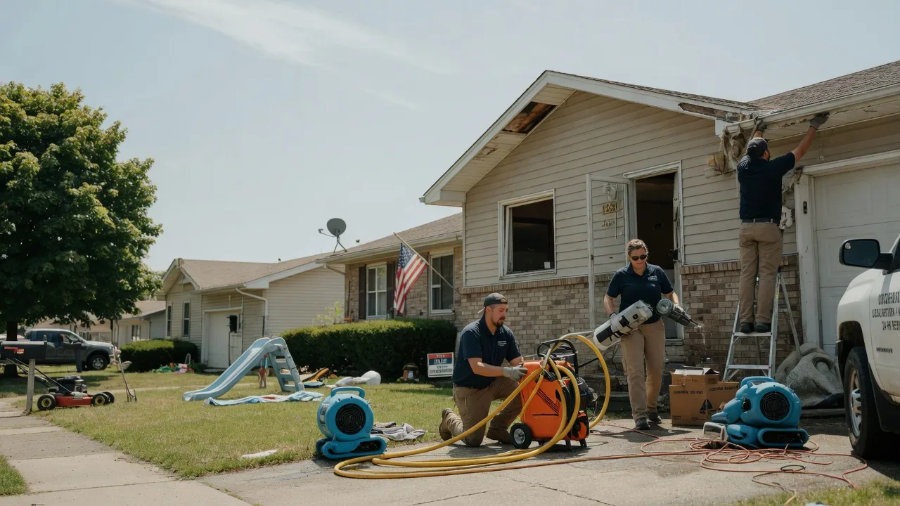 Water Damage Restoration in Saint John, IN near me